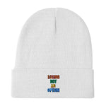 Embroidered Beanie