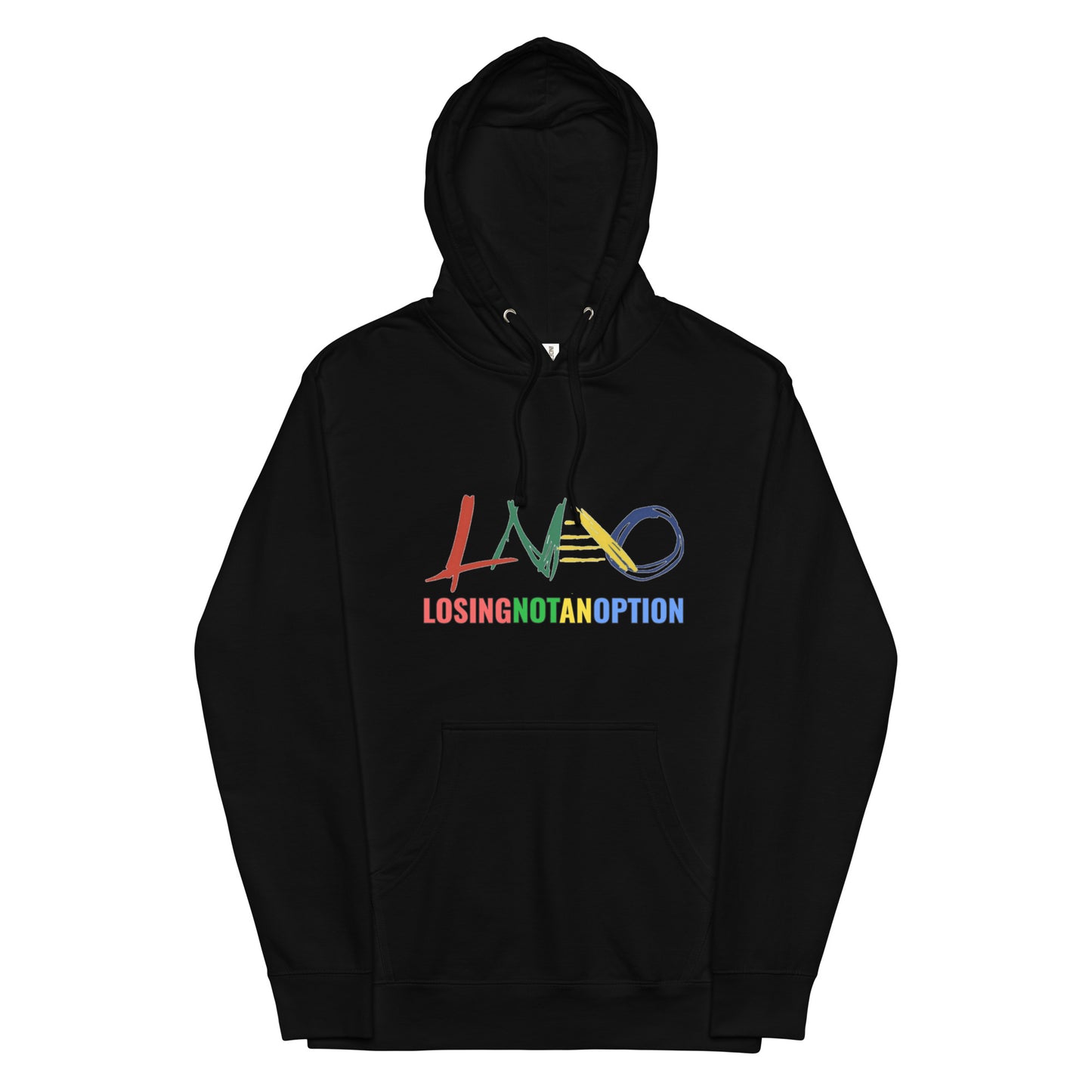 Unisex midweight LNAO hoodie